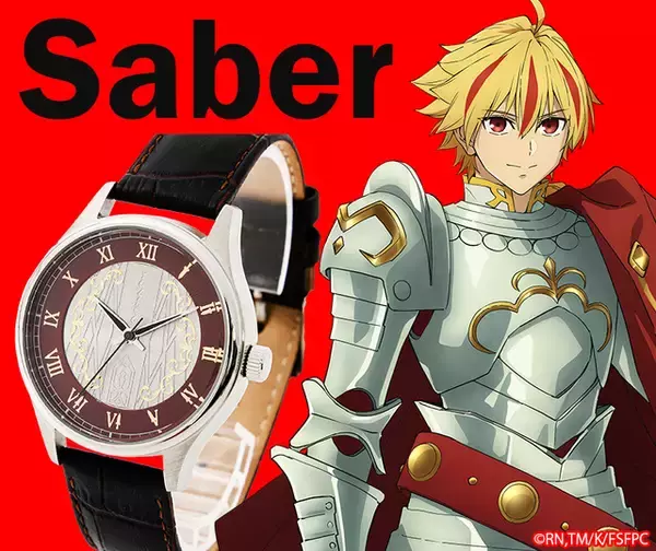 「Fate/strange Fake」セイバー、アーチャー、ランサーが腕時計に！ 戦う姿や宝具のようなコレクション【SuperGroupiesコラボ】