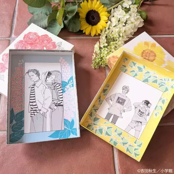 「BANANA FISH」アッシュ＆英二、無邪気な笑顔が眩しい…！言の葉をしたためるレターセット＆京くみひも靴紐が発売