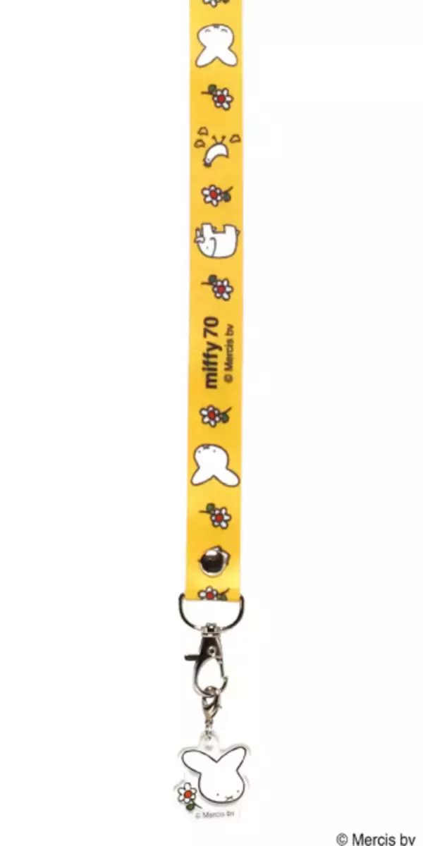 「「ミッフィー」生誕70周年！ 初めて出版された絵本をデザインした“レトロかわいい”ネックストラップが登場♪」の画像