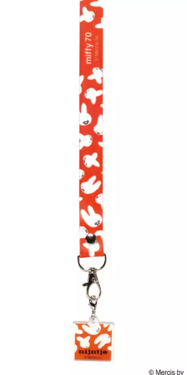 「「ミッフィー」生誕70周年！ 初めて出版された絵本をデザインした“レトロかわいい”ネックストラップが登場♪」の画像