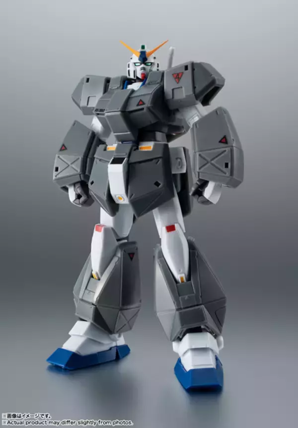 「ガンダムNT-1（アレックス）のフィギュアがROBOT魂より発売！チョバム・アーマーは取り外し可能」の画像