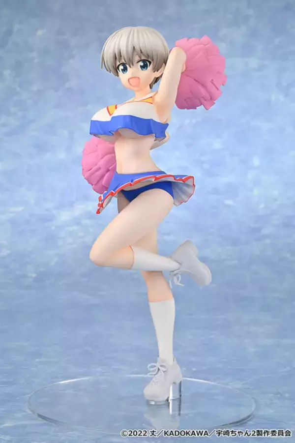 「「宇崎ちゃんは遊びたい！ω」チアガール姿の宇崎母娘がフィギュア化！チラ見えする胸元に視線が釘付け♪」の画像