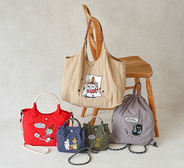 ムーミン、リトルミイ、スナフキンの刺繍がキュート♪ 実用性も抜群の保冷・保温機能付きトートバッグが新登場