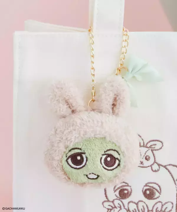 ガチャピン・ムックが愛らしいうさちゃんに♪ Maison de FLEURとのコラボアイテムを発売