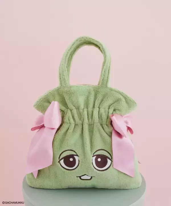 「ガチャピン・ムックが愛らしいうさちゃんに♪ Maison de FLEURとのコラボアイテムを発売」の画像