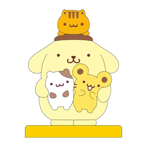 「「ポムポムプリン」×横浜赤レンガ倉庫がコラボ♪ 限定グッズや、約2メートルの“巨大バルーン”が登場【8月14日～】」の画像