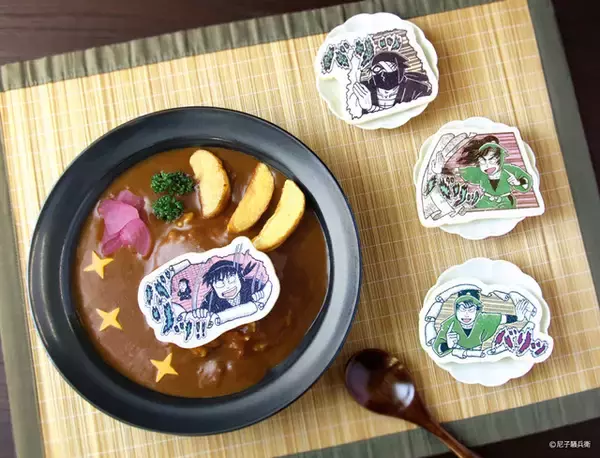 「「忍たま乱太郎」山田先生＆土井先生のたましいラテ!? 原作・落第忍者乱太郎のコラボメニューに舌つづみ♪ 「原画展」は1月25日まで【宮城県石巻市】」の画像