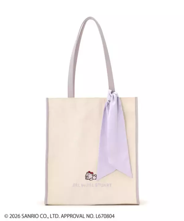「ハローキティのお友だち“タイニーチャム”×「JILL by JILL STUART」が初コラボ♪ トートやポーチなど日常使いアイテム登場」の画像