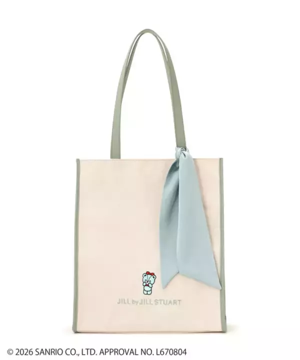 「ハローキティのお友だち“タイニーチャム”×「JILL by JILL STUART」が初コラボ♪ トートやポーチなど日常使いアイテム登場」の画像