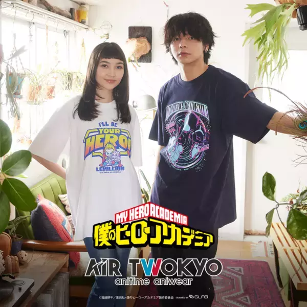 「「ヒロアカ」デク＆オールマイト、トガヒミコ＆トゥワイスの名場面がアパレルに☆ 個性あふれるグッズ第4弾が来た！【AIR TWOKYO】」の画像