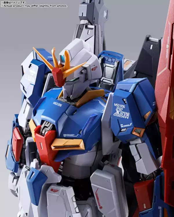 「「俺の体を、みんなに貸すぞ！」ゼータガンダムがMETAL BUIDより発売中！カラーリングや質感にこだわった変形可能フィギュア」の画像