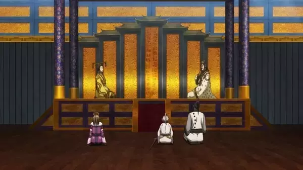 「夏アニメ「キングダム」呂不韋“人の世から戦はなくならない”に対する嬴政は…第21話先行カット」の画像