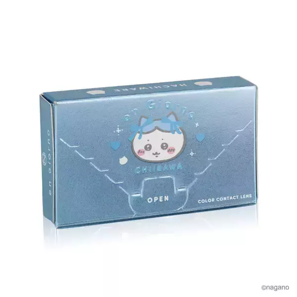 「瞳の中にちいかわが…!? 「ちいかわ」デザインのカラコン第2弾発売決定！ ちいかわ、ハチワレ、うさぎ、モモンガの全4種」の画像