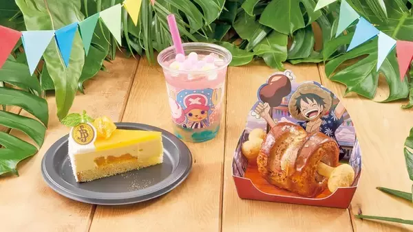 「ワンピース」ルフィやローと乾杯！焼きそばや光るドリンクカップなどお祭りメニュー登場☆　“麦わら帽子”もグッズ化!? 【USJ「ワンピース・プレミア・サマー」が開幕】