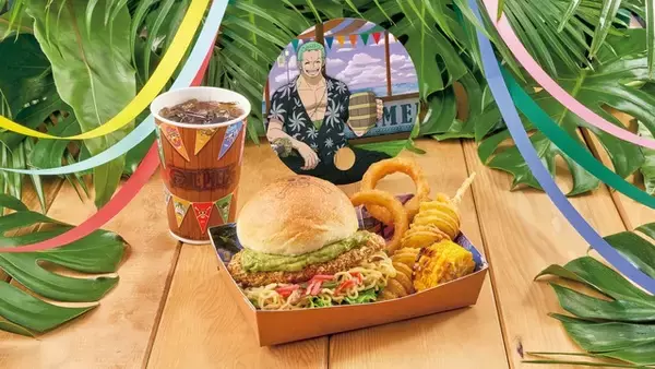 「「ワンピース」ルフィやローと乾杯！焼きそばや光るドリンクカップなどお祭りメニュー登場☆　“麦わら帽子”もグッズ化!? 【USJ「ワンピース・プレミア・サマー」が開幕】」の画像