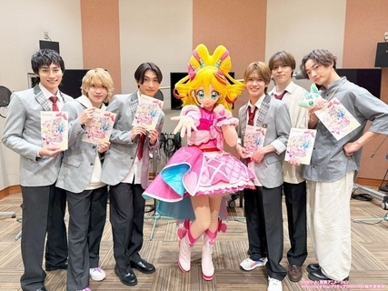 「キミプリ」に“男子プリキュア”「Dancing☆Starプリキュア」がゲスト出演！ アフレコレポート公開