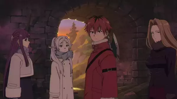 「冬アニメ「葬送のフリーレン 第2期」“神技のレヴォルテ”との激闘が始まる―！いつもより60分遅い時間から放送　第7話（通算35話）先行カット」の画像