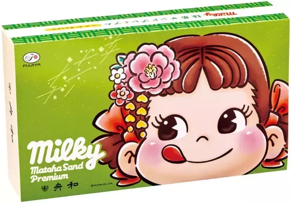 「ペコちゃんポコちゃんが東京おかしランドに登場♪ 75周年の記念すべき限定品も！不二家「ミルキー」限定ショップがオープン」の画像