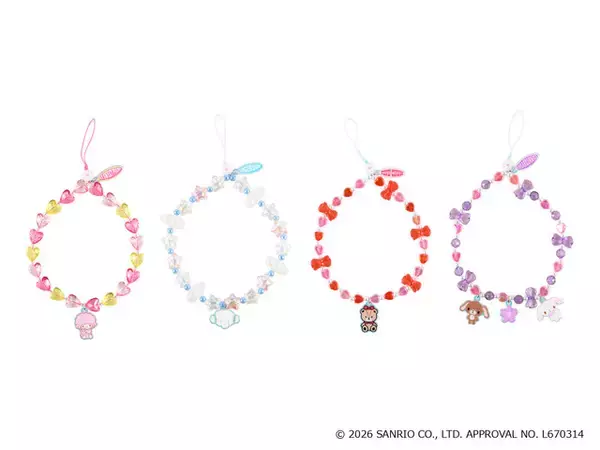 「「サンリオ」春っぽスイートなモバイルアクセサリー＆雑貨が登場♪ iPhone用ケース、フォンリングなど【「SKINNYDIP LONDON」コラボ】」の画像