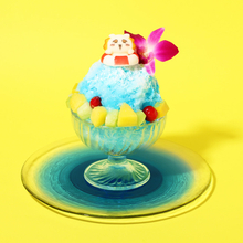 ぷかぷかしたシーサーが可愛い♪ 「ちいかわレストラン」夏季限定メニュー「シーサーの浮き輪でぷかぷかかき氷」沖縄店限定で提供！