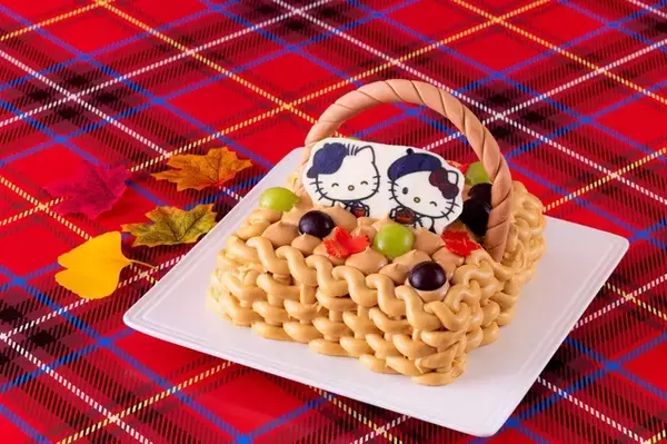 「ハローキティ＆ディアダニエルが秋のピクニックへ！ヒルトン広島「HELLO KITTY Autumn Picnic」開催　全27種のスイーツ＆セイボリーが登場」の画像