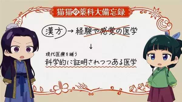 「「薬屋のひとりごと」猫猫が大興奮！壬氏もワクワク顔♪ 薬科大とコラボ開催！悠木碧、大塚剛央の録りおろしボイス動画も」の画像