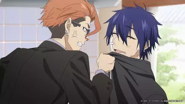 「夏アニメ「組長娘と世話係」堅気となって組を抜けた葵が、桜樹の元へ挨拶にやってきて…　第8話先行カット」の画像