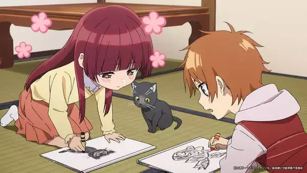 「夏アニメ「組長娘と世話係」堅気となって組を抜けた葵が、桜樹の元へ挨拶にやってきて…　第8話先行カット」の画像