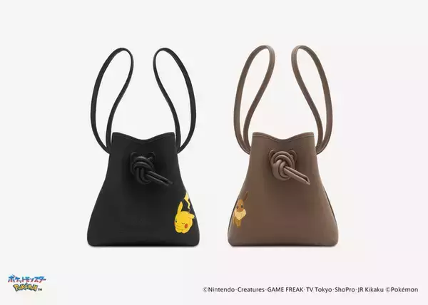 「ピカチュウのお顔バッグがキュート☆ メタモン＆イーブイはポシェットに♪ 大人も使いやすい限定コレクション登場【VASIC】」の画像