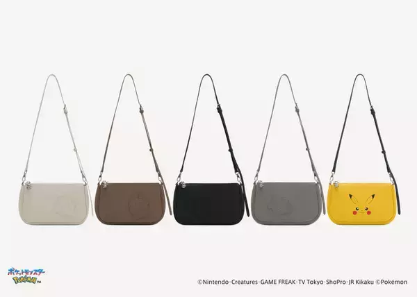 「ピカチュウのお顔バッグがキュート☆ メタモン＆イーブイはポシェットに♪ 大人も使いやすい限定コレクション登場【VASIC】」の画像