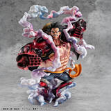 「ルフィのギア4“弾む男”の迫力が凄い…！「ONE PIECE」ルフィの鬼気迫る表情にシビれる限定バウンドマンフィギュアが登場！」の画像2