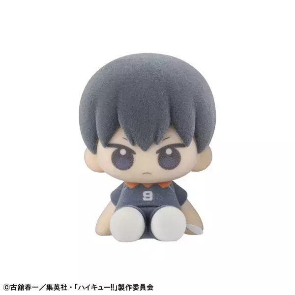 「「ハイキュー!!」翔陽、及川、研磨らがふわふわフィギュアに！ころんとした手のひらサイズが可愛すぎる♪」の画像