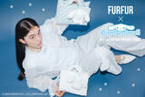 「「シナモロール」ふわふわぬい付き2WAYバッグやビジューTシャツに心ときめく♪「FURFUR」初コラボ全3型が登場」の画像1