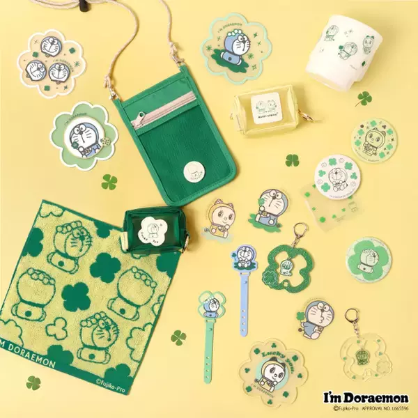 「「ドラえもん」クローバーが大人かわいい☆春にぴったりな“I'm Doraemon”シリーズの新作コレクション」の画像
