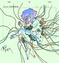 「攻殻機動隊」新作アニメの未放送“アナログ原画”も展示！「人形使い」スタチュー初展示や追加グッズも登場！【「攻殻機動隊展」関西巡回展】