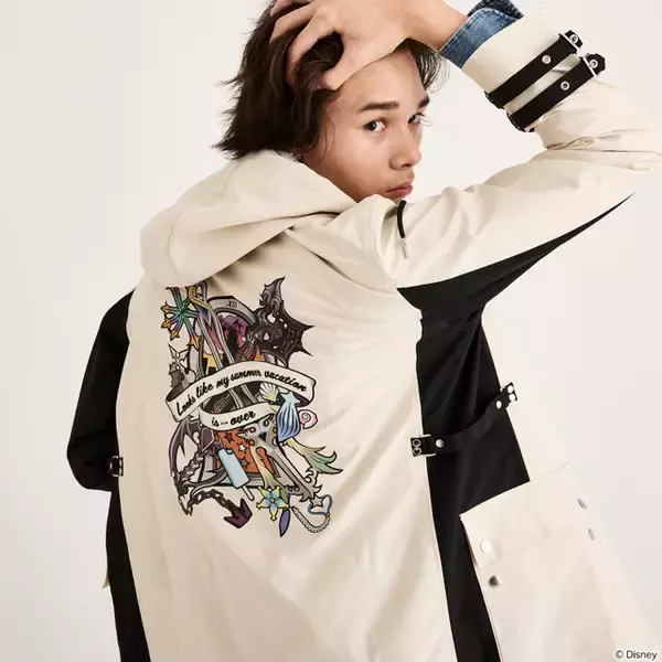 「「キングダム ハーツ」ソラとロクサス、2人の衣装や繋がりを表現！“つながる心が俺の力だ！”「SuperGroupies」コラボアイテム登場」の画像