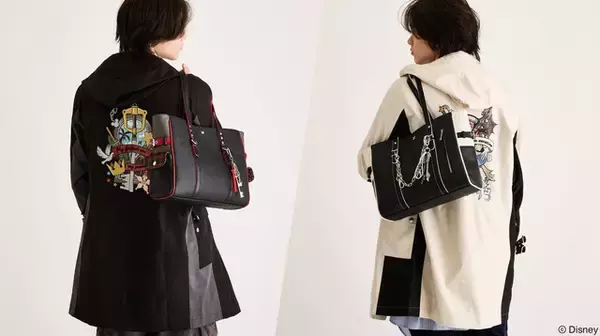 「「キングダム ハーツ」ソラとロクサス、2人の衣装や繋がりを表現！“つながる心が俺の力だ！”「SuperGroupies」コラボアイテム登場」の画像