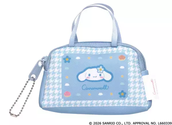 「ポムポムプリンのお顔が大胆にデザイン♪ サンリオ「カオハナデザイン」ミニバッグ型キーチェーンがカプセルトイに登場！ 平成レトロな可愛さが再び」の画像