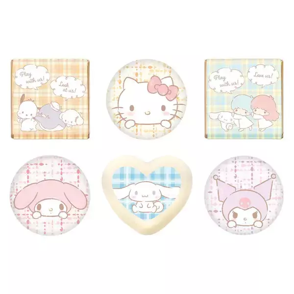 「サンリオ」クロミやポムポムプリンたちが集結したチョコレートギフト登場！ あわい色味が冬にぴったり♪