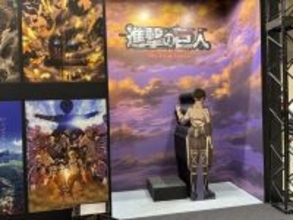 「進撃の巨人」兵長との「心臓を捧げよ」ツーショが撮れるフォトスポットに感動…！デンジとレゼにも会えるMAPPAブース【AnimeJapan 2026 ブースレポ】