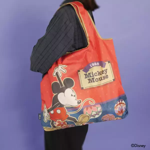 「「ディズニー」ミッキーが和の世界に！晴雨兼用傘＆エコバッグが新登場♪ ギフトにもおすすめ◎」の画像