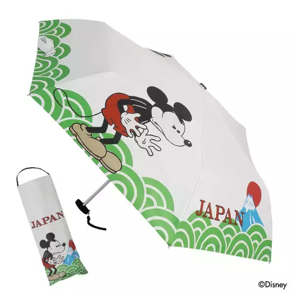 「「ディズニー」ミッキーが和の世界に！晴雨兼用傘＆エコバッグが新登場♪ ギフトにもおすすめ◎」の画像