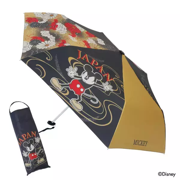 「「ディズニー」ミッキーが和の世界に！晴雨兼用傘＆エコバッグが新登場♪ ギフトにもおすすめ◎」の画像