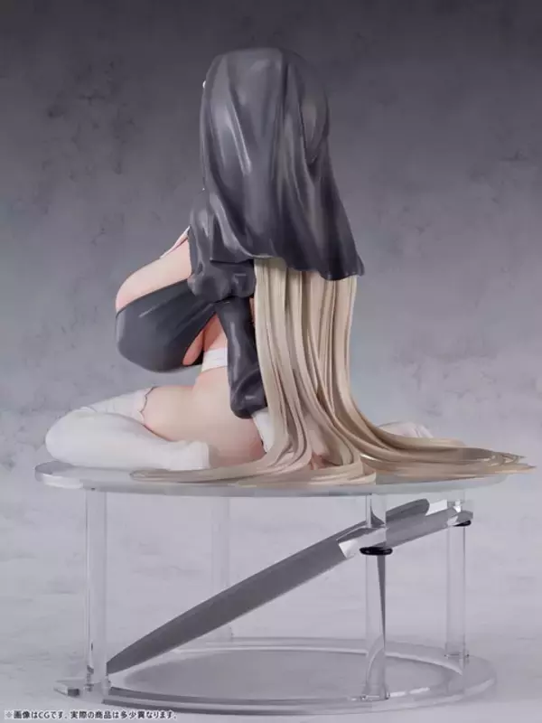 「オリジナルキャラクター「リュシエル」フィギュアは1/6スケールの大迫力！シスターのポージングが魅力!?　慈愛の微笑みにもドギマギ」の画像