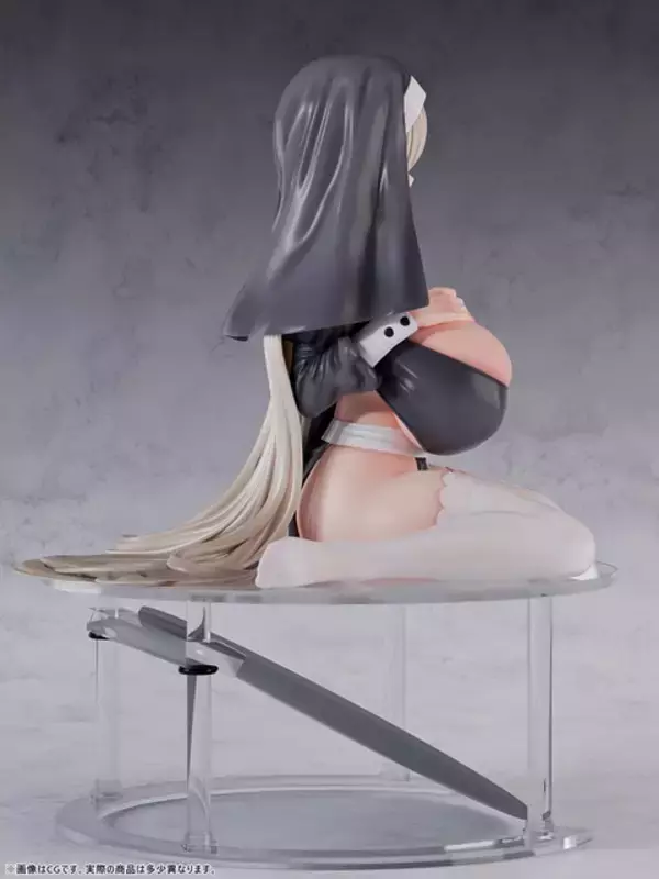 「オリジナルキャラクター「リュシエル」フィギュアは1/6スケールの大迫力！シスターのポージングが魅力!?　慈愛の微笑みにもドギマギ」の画像