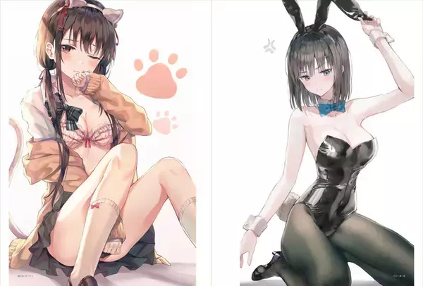 「「ブルアカ」『リゼロ』『ホロライブ』ファンアートも掲載 ♪ イラストレーター・ふわり初画集発売＆イラスト展開催」の画像