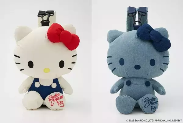 「「サンリオ」キティ＆Adoコラボ“アドローザトルマリィ”がふわもこコートやバッグに♪「RODEO CROWNS WIDE BOWL」コラボ」の画像