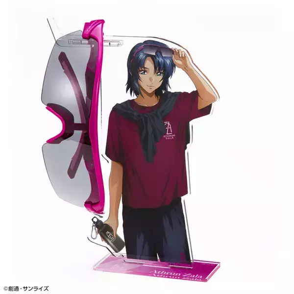 「“強さは力じゃない！生きる意志だ！”「ガンダム」アスランのサングラスが登場！ 眼鏡アクリルスタンド特典も♪」の画像