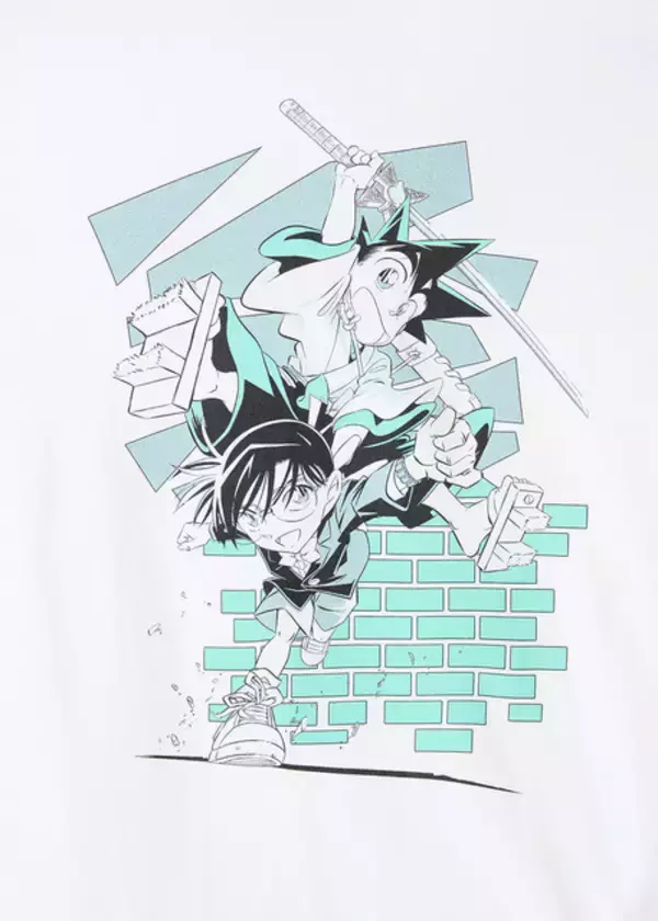 コナン×鉄刃のコラボTシャツ登場！「真・侍伝YAIBA」一緒に真のサムライを目指したくなる全12種アイテム☆【グラニフ】