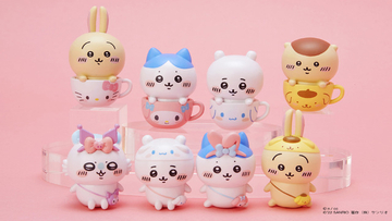 「ちいかわ×サンリオ」シナモロール、マイメロディとコラボ再び♪鎧さんが作った帽子をかぶって登場